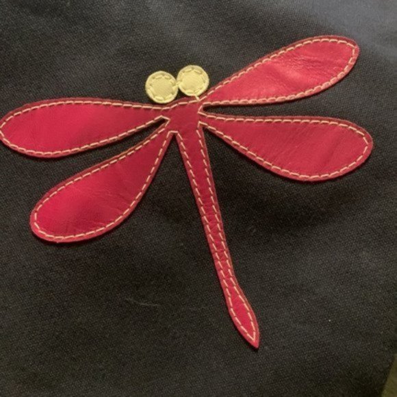 Canadian Nautilos Canvas and Leather drawstring backpack - Picture 4 of 6